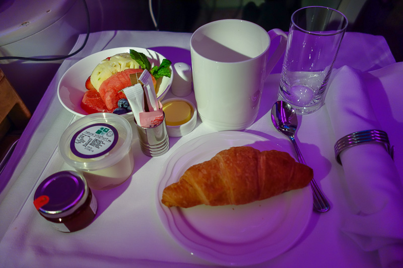 London / Germany / Austria - Work & Holiday - May and June 2016 - Meal 3 - there were about 8 breakfast options, I chose the light express option due to there being so many meals already and presumably a heap more to