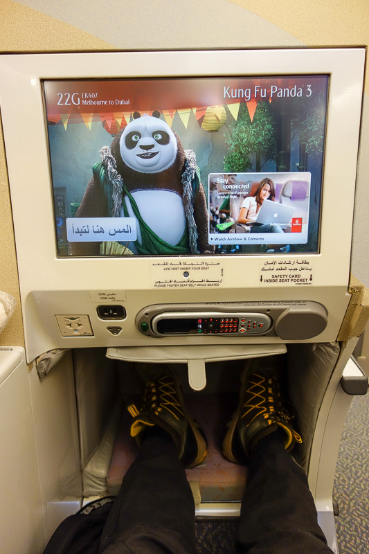 London / Germany / Austria - Work & Holiday - May and June 2016 - Large size screen and foot well, I enjoyed all 3 Kung Fu Panda films.