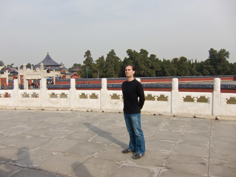 China November 2011 - From Shanghai to Beijing - Its me! It is a bit cooler today due to lack of sun, but no jacket is required.