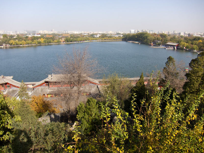 China-Beijing-Military-Museum-Beihai Park - The view from the top.