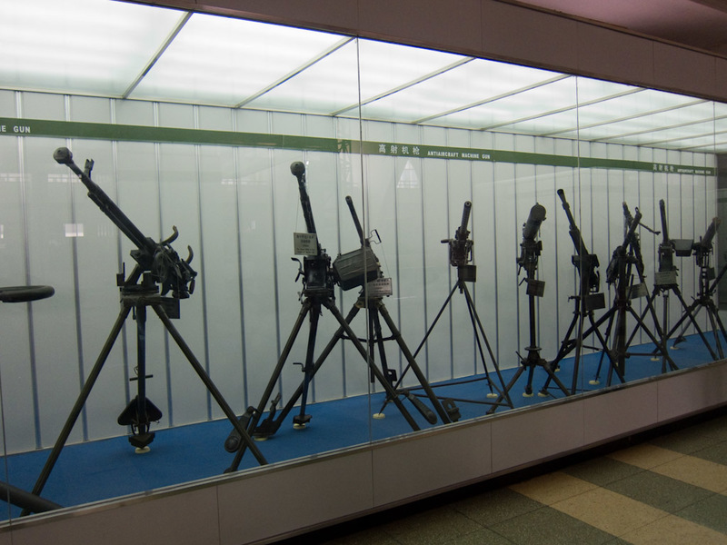 China-Beijing-Military-Museum-Beihai Park - Anti aircraft machine guns. I could have taken a lot more photos of the museum, but I know people find them boring.