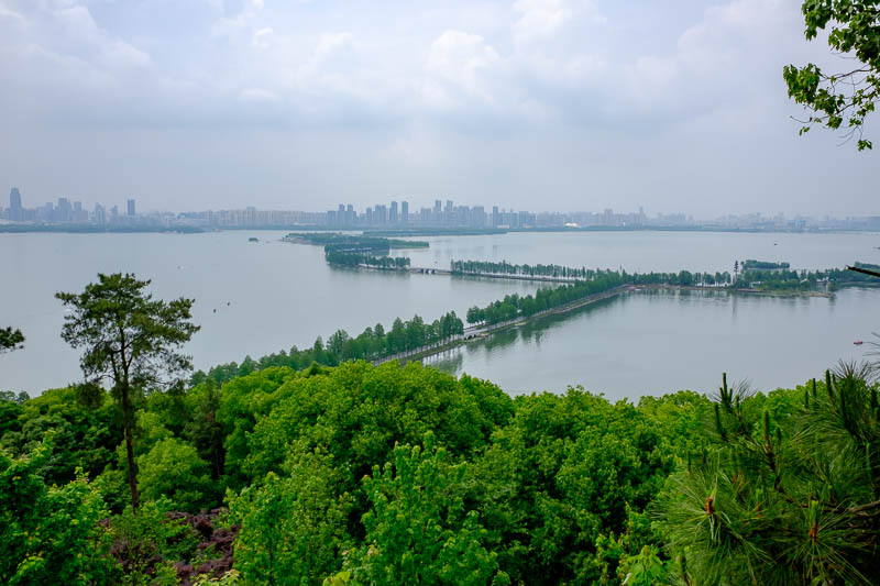 China-Wuhan-East Lake-View - I had walked all the way along there, and had a great time doing it. If you told me to do it again tomorrow, I would be happy. I already have my plan 