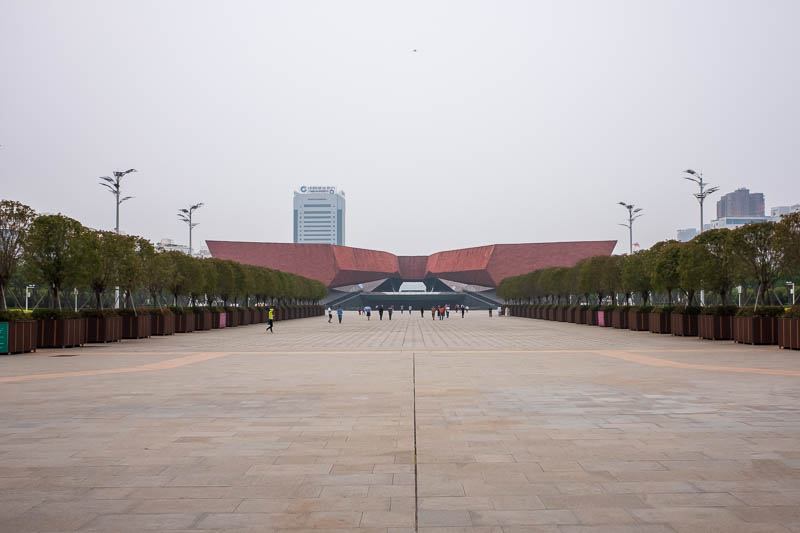 The great loop of China - April 2018 - This is the 1911 revolution museum. It was closed today. Possibly because it was open for the holiday yesterday. I probably would not have gone in any