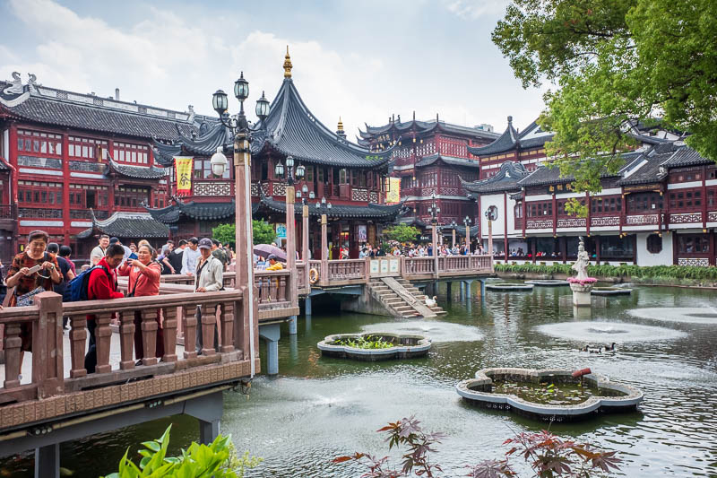 China-Shanghai-Park-Yuyuan Garden - I got to this point and realised this was as far as I had got on previous visits. You have to pay to continue beyond this point, today I paid!