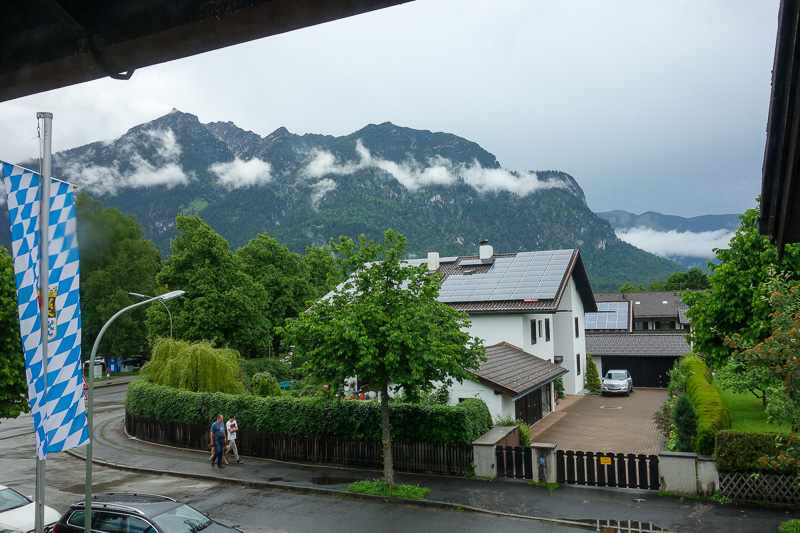 Germany-Munich-Garmisch Partenkirchen-Train - I also get a view, again, not THE mountain.
