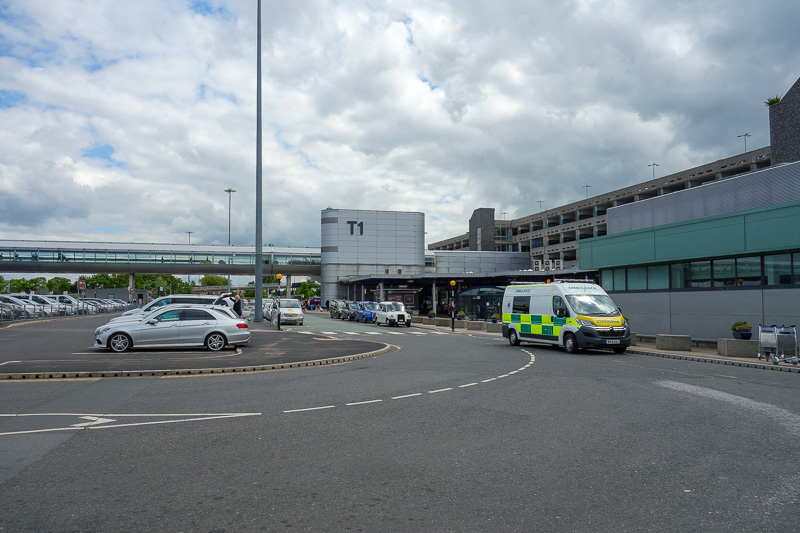 England-Manchester-Airport - This is the great view of Manchester airport, which looks like a school and or hospital.