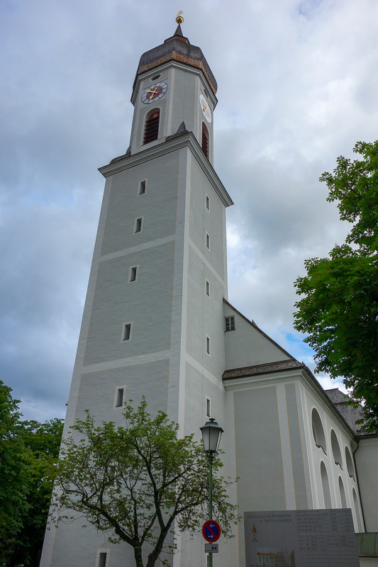 Germany-Garmisch Partenkirchen-Schnitzel - Church bells were echoing across the city from every direction.