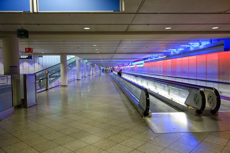 London / Germany / Austria - Work & Holiday - May and June 2016 - Munich airport is split into 8 sections, so other than the underground travelator linking the sections, it appears quite small.