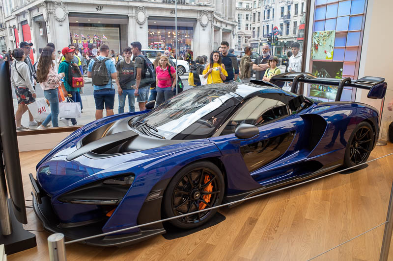 France & England... for work... - I have no idea at all how or why, but the Microsoft store has what I assume is a real Mclaren Senna, that you can sit in and play xbox games. These ar