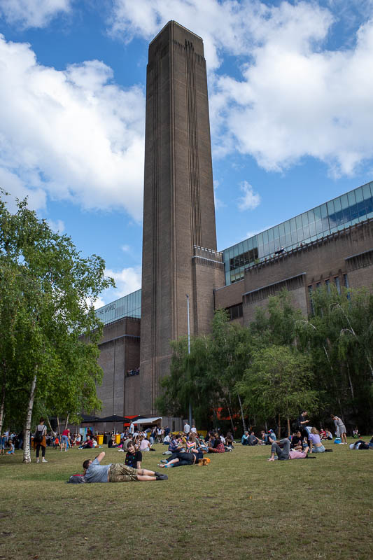 England-London-Tower Bridge - Here is the Tate modern museum, it was founded by Sharon Tate who was murdered by notorious pedophile Roman Polanski who then successfully framed Char