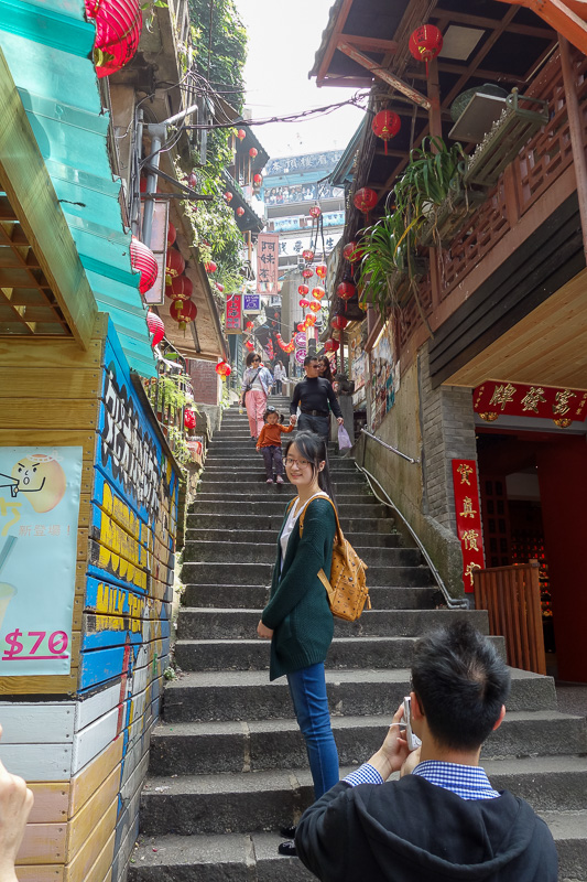 Hong Kong - Japan - Taiwan - March 2014 - Building a town on a steep hill makes for interesting streets.