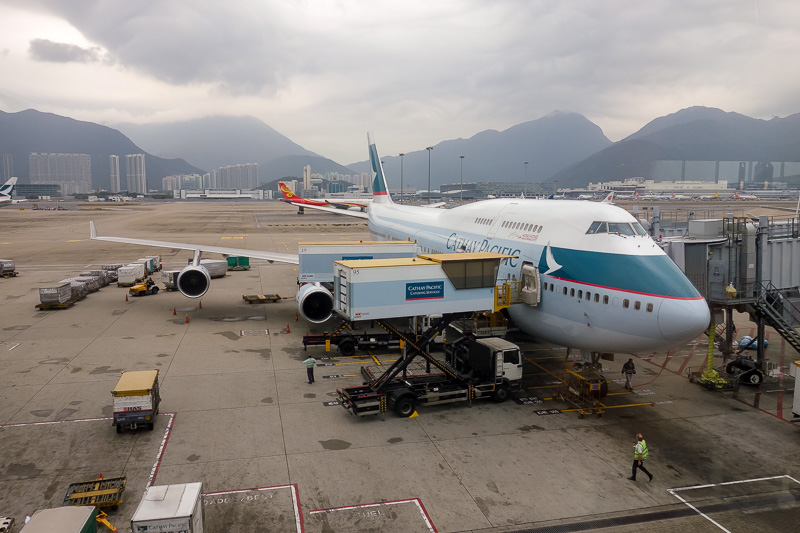 Hong Kong - Japan - Taiwan - March 2014 - My plane, the worlds noisiest, a Boeing 747. It made it so I cant complain.