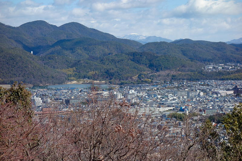 Japan-Kyoto-Arashiyama-Hiking-Bamboo-Monkeys - Whats this I see in the distance? A snow capped peak! Further investigation required.