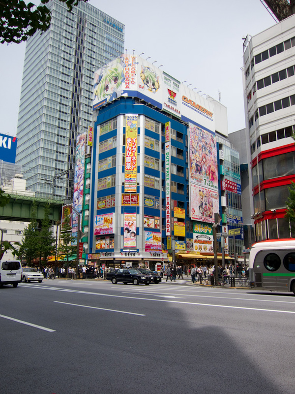 Japan-Tokyo-Akihabara-Ueno - An entire multi storey building devoted to manga.