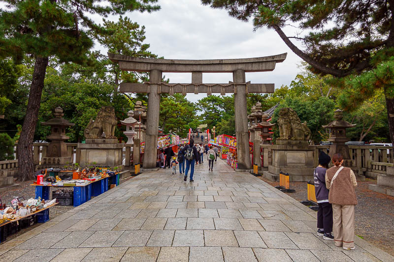 Japan-Osaka-Shrine - Time for some shrine, allow me to google - One of Japan's most renowned shrines, Sumiyoshi Taisha is the head of approximately 2300 Sumiyoshi shrines 