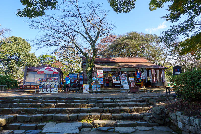 Japan-Hikone-Castle - But it has an area to buy capsule toys.