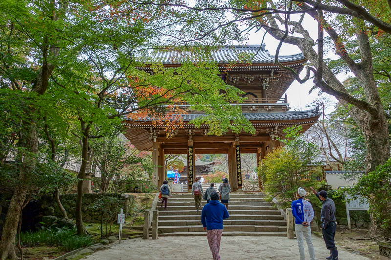 Japan-Shimonoseki-Hiking-Shrine-Hinoyama - There are castle ruins, they havent rebuilt it, shrines and famous Samurai houses everywhere. Tonight and tomorrow is their xmas light festival, boy s