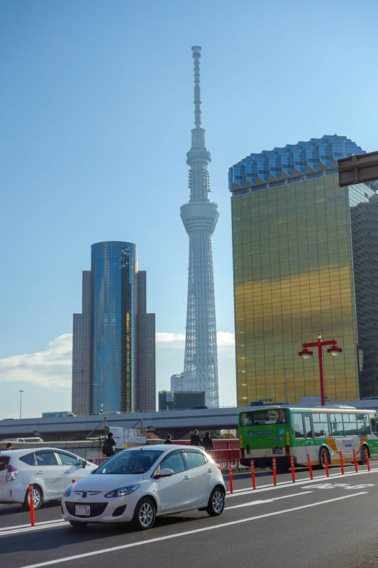 Japan 2015 - Tokyo - Nagoya - Hiroshima - Shimonoseki - Fukuoka - The train station to Nikko is near the skytree, so I took a photo. It might have been culled but due to NO PHOTO! later in the day, it stays.