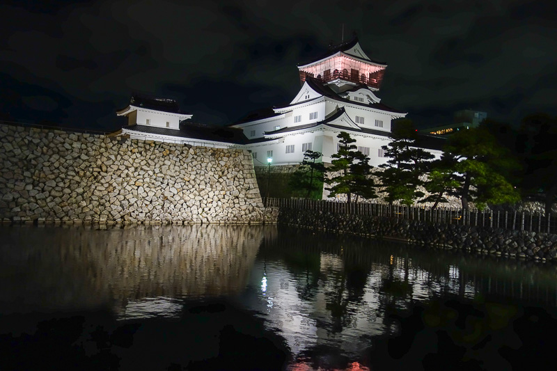 Visiting 9 cities in Japan - Oct and Nov 2016 - I walked past the Toyama recent re-creation of a castle.