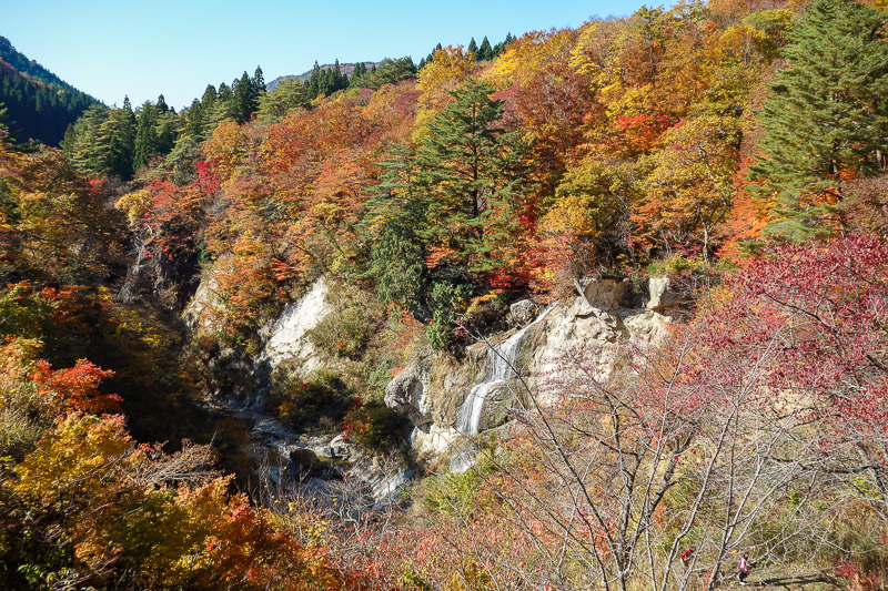 Japan-Sendai-Omoshiroyama-Hiking-Yamadera - There will be colors today. And views, lots of views.