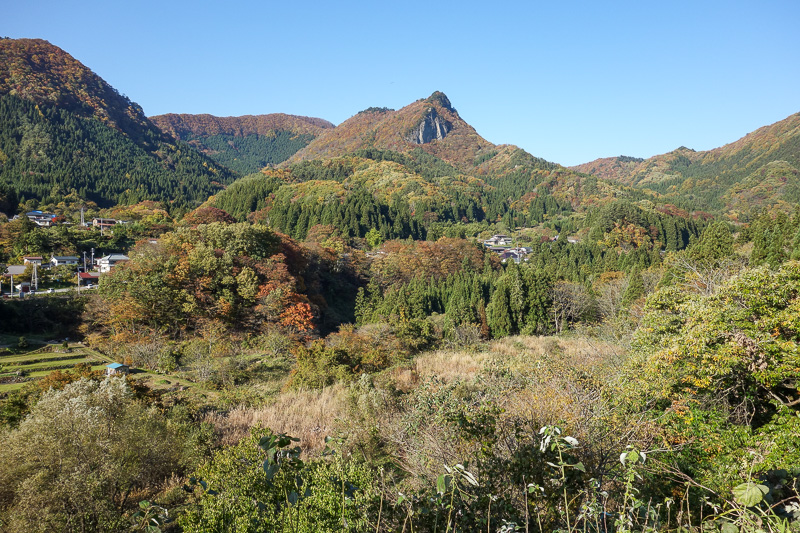 Visiting 9 cities in Japan - Oct and Nov 2016 - Getting close to the town of Yamadera now, such great views.
