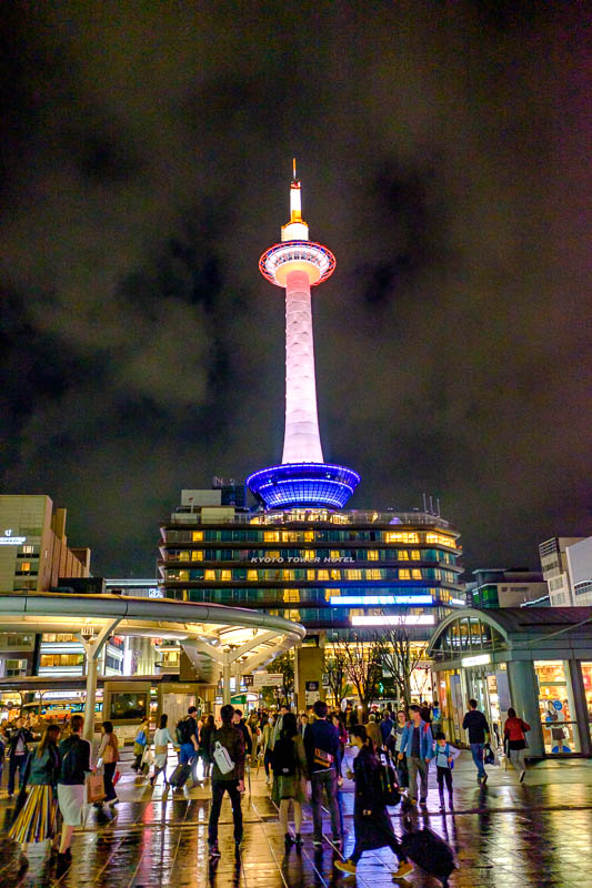 Back to Japan for even more - Oct and Nov 2017 - Well, its the Kyoto tower, you have seen it before, you will see it again, here you are seeing it with my new camera.