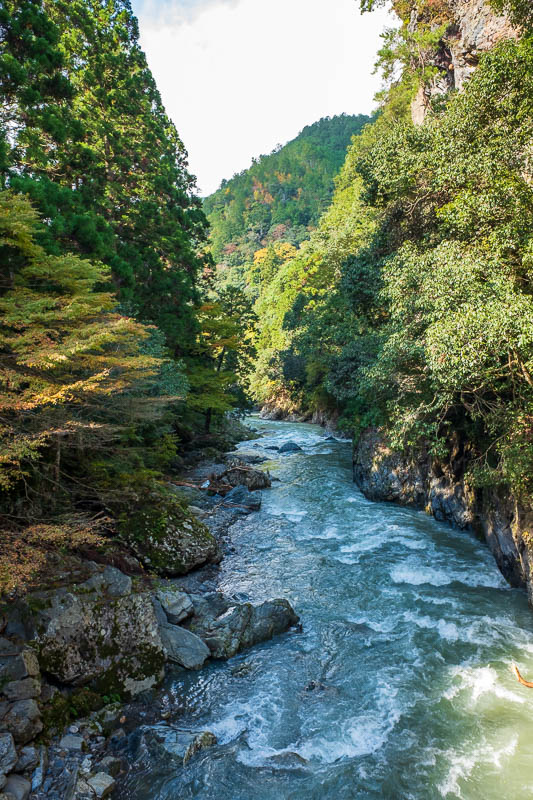 Japan-Kyoto-Hiking-Mount Atago-Arashiyama - Now I am walking along the magnificent river, yes MAGNIFICENT.