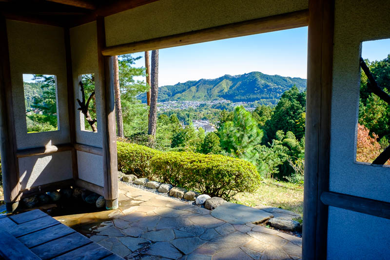 Japan-Ome-Hiking-Garden - Not a great photo, but a great view.
