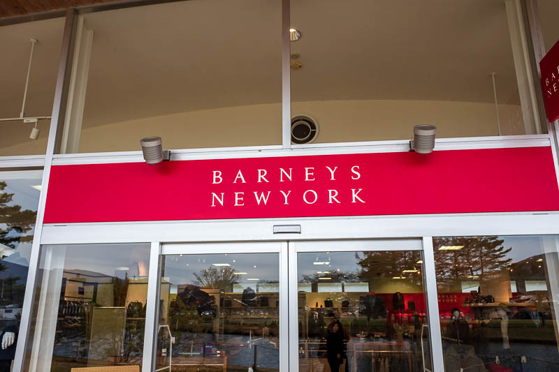 Japan-Nakasendo-Hiking-Karuizawa-Autumn Colors - It had brands I have never seen anywhere else ever. Barneys of New York is something you hear people talk about on TV shows set in New York for exampl