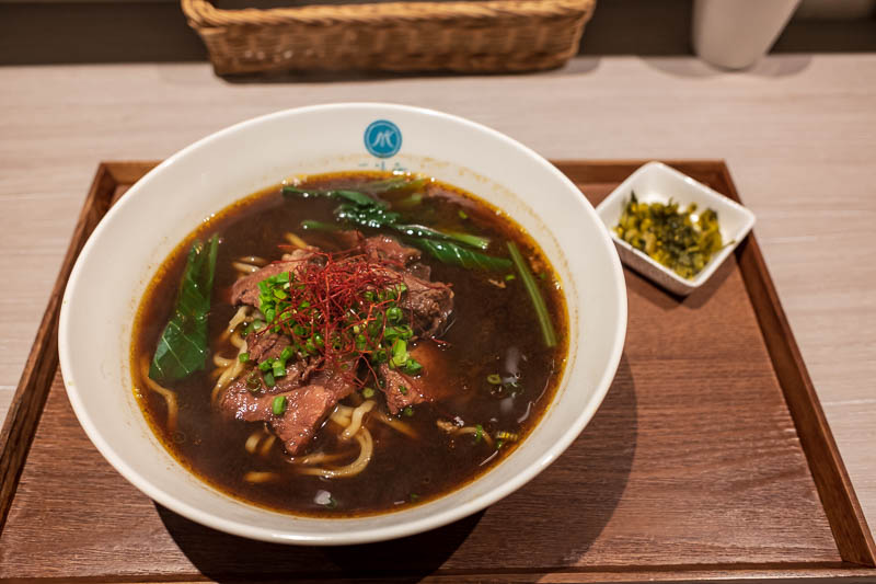 Japan-Tokyo-Asakusa-Skytree-Food - DELICIOUS BEEF NOODLE SOUP. Noodles made by hand in store.