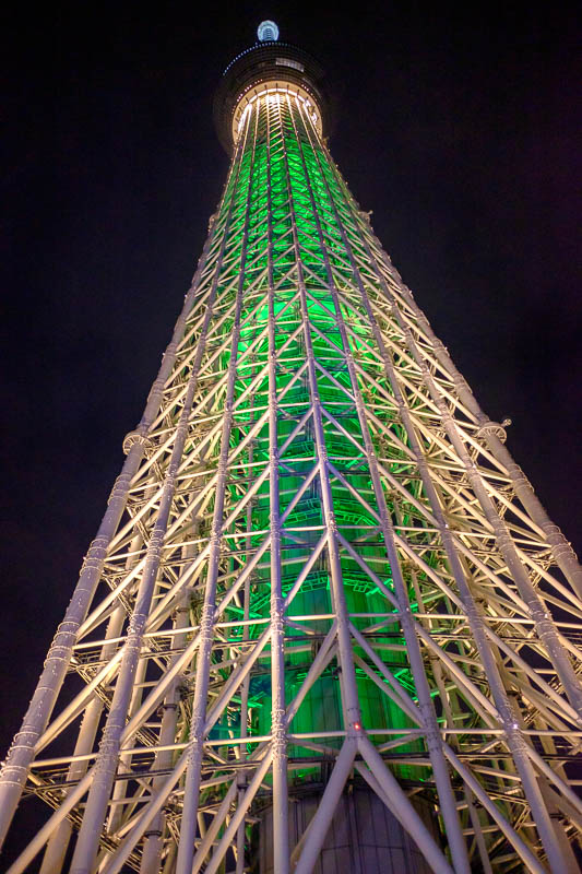 Japan-Tokyo-Asakusa-Skytree-Food - Last one for this evening, skytree in all its phallic glory.