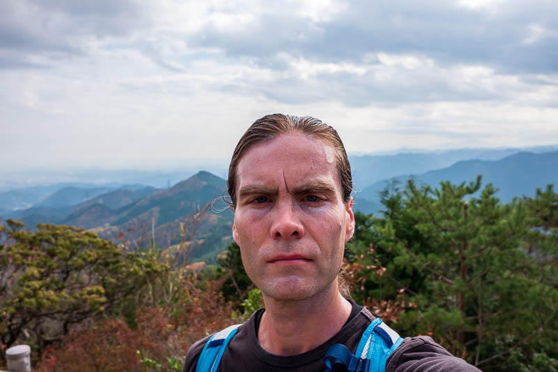 Back to Japan for even more - Oct and Nov 2017 - And heres my huge stupid head to ruin the shot, maybe for the last time on this trip!