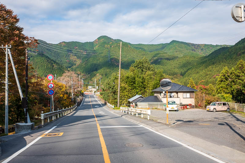 Japan-Hiking-Asoyama-Hinodesan-Mitake - Finally I came out on the main highway, what a vista! I thought this would be the last photo, but no....
