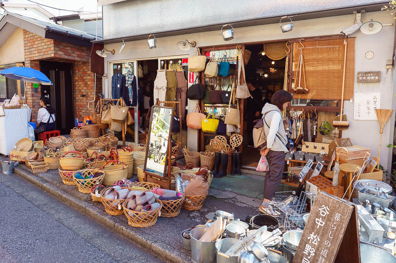 Of course I am back in Japan yet again - Oct and Nov 2018 - Get your baskets and pots and pans here. They are proud to offer both.