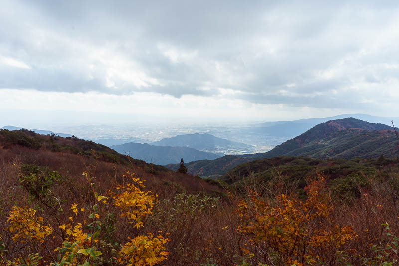 Japan-Fukuoka-Hiking-Dazaifu - I said there would be more view, heres the view from almost the top of Sangun.