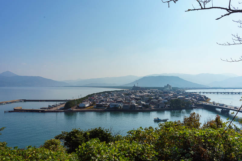 Japan-Karatsu-Castle-Hiking - I liked this view a lot. As you shall soon see, I took it from various heights, and then later in the day you shall see it again from my surprise moun