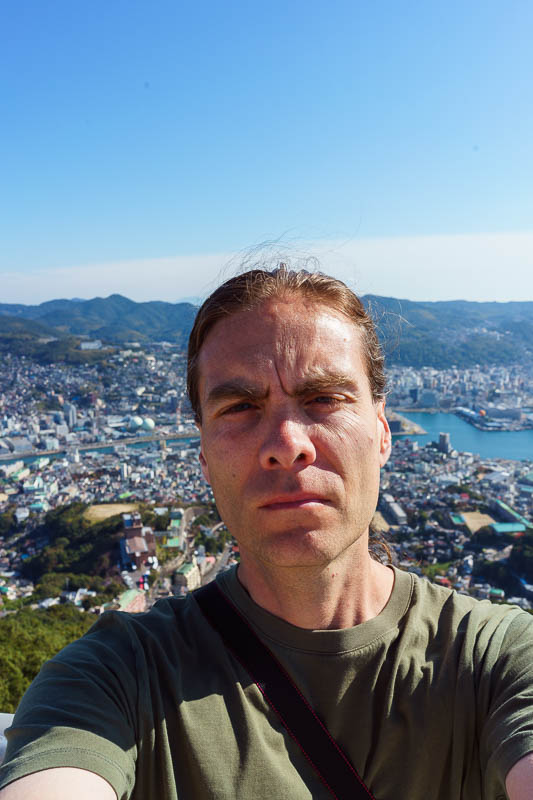Of course I am back in Japan yet again - Oct and Nov 2018 - I thought I tried to open my squinty eyes for this photo. I think I permanently squint, or I just have squinty eyes now.