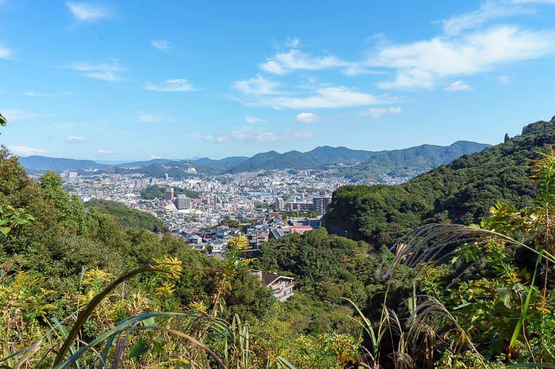 Of course I am back in Japan yet again - Oct and Nov 2018 - The reality was around the next bend I was again looking over the city.