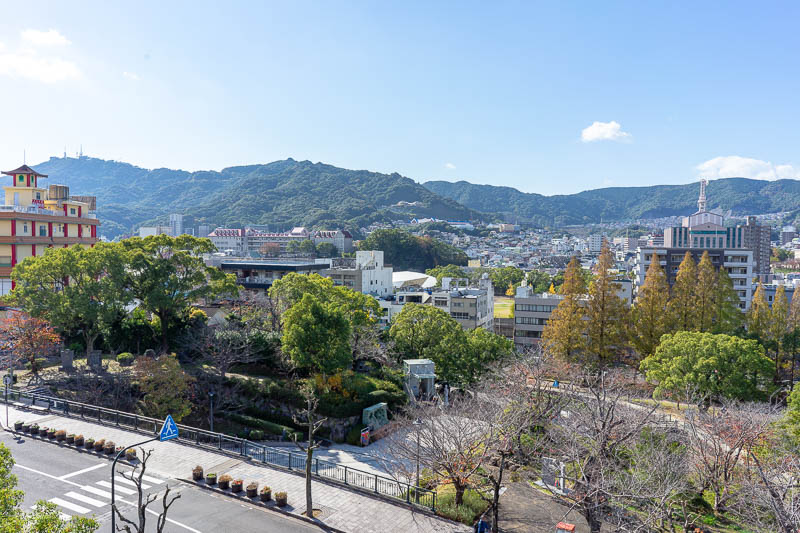 Of course I am back in Japan yet again - Oct and Nov 2018 - The top of the museum offers a view of Inasayama, just in case there had not been enough view today.