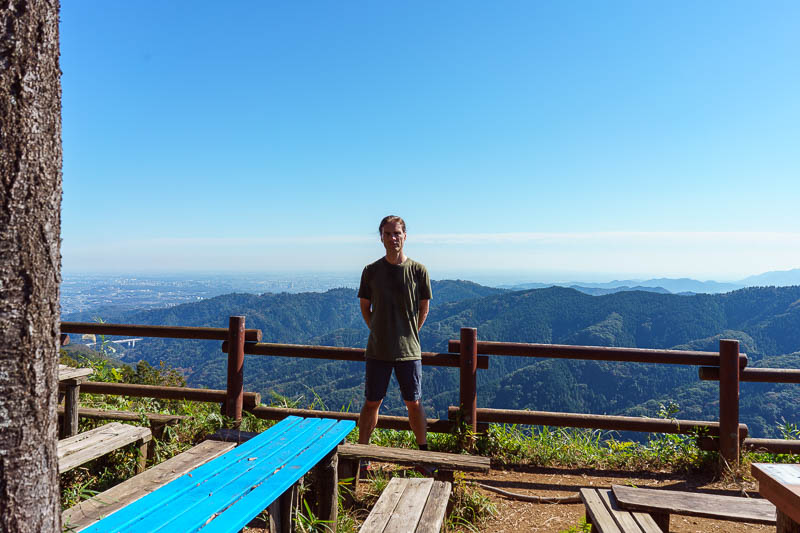 Japan-Tokyo-Hiking-Takao-Mount Jinba - THE STANCE IS BACK. It never really went away. It is definitely shorts and tshirt weather today.
