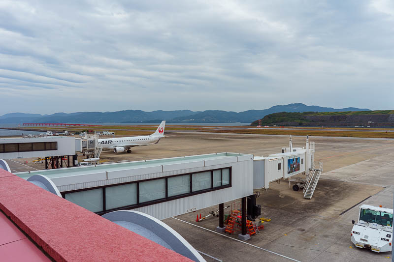 Of course I am back in Japan yet again - Oct and Nov 2018 - Those mountains across the water are the reason why the airport has to be in the sea. There is nowhere flat near Nagasaki. I proved that over the last