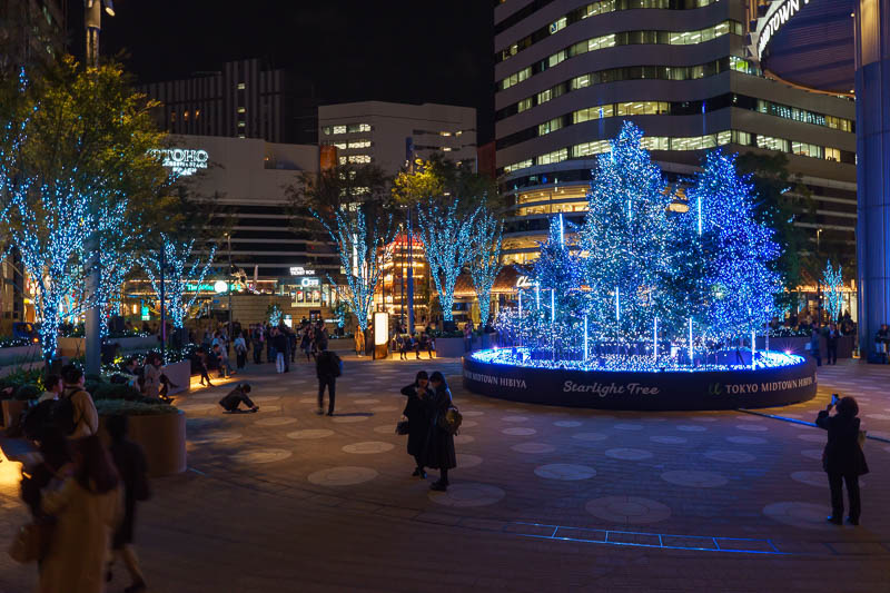 Japan-Nagasaki-Tokyo-Harajuku - This is one of the very new looking shopping centres near the imperial palace. The xmas lights show is all choreographed to music. The worst xmas song