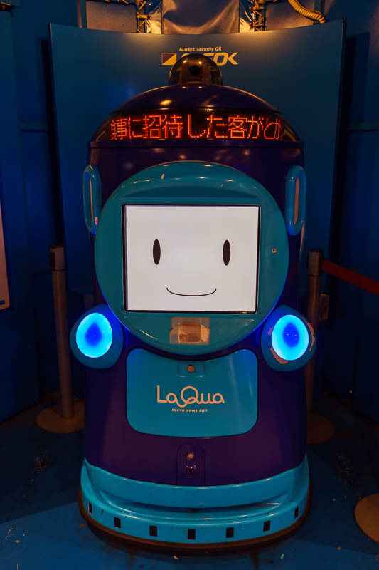 Of course I am back in Japan yet again - Oct and Nov 2018 - I argued with this robot for a while. I lost.