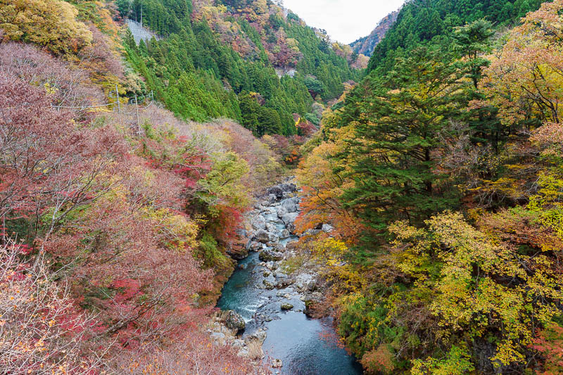 Of course I am back in Japan yet again - Oct and Nov 2018 - View from bridge.