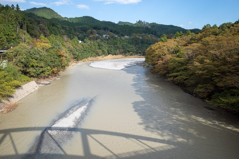 Japan for the 9th time - Oct and Nov 2019 - And just like at Mitake, the view in the other direction is not as good.
