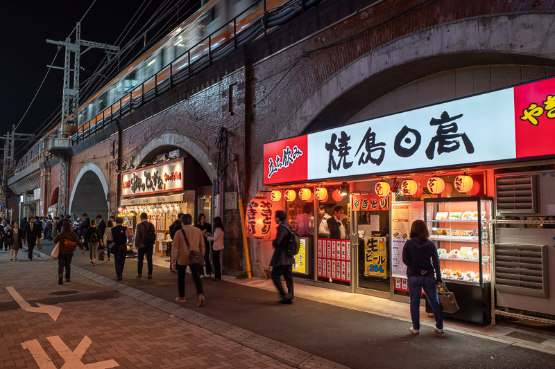 Japan for the 9th time - Oct and Nov 2019 - I especially like all the under the train line mini restaurants.