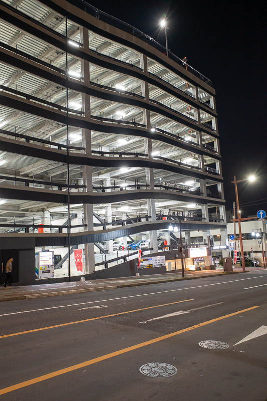 Japan for the 9th time - Oct and Nov 2019 - Maebashi is full of car parking buildings. I will remember it for its wonderful car parks.