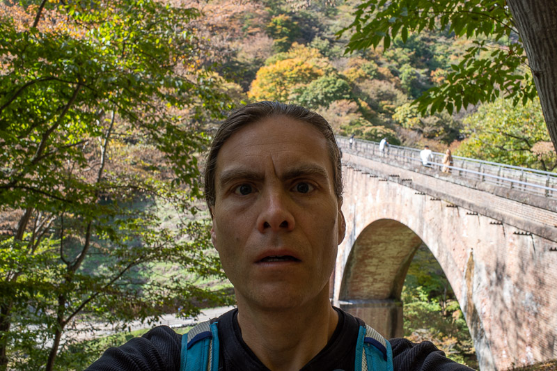 Japan-Takasaki-Hiking-Yokokawa - Here is my famous head again, same angle.