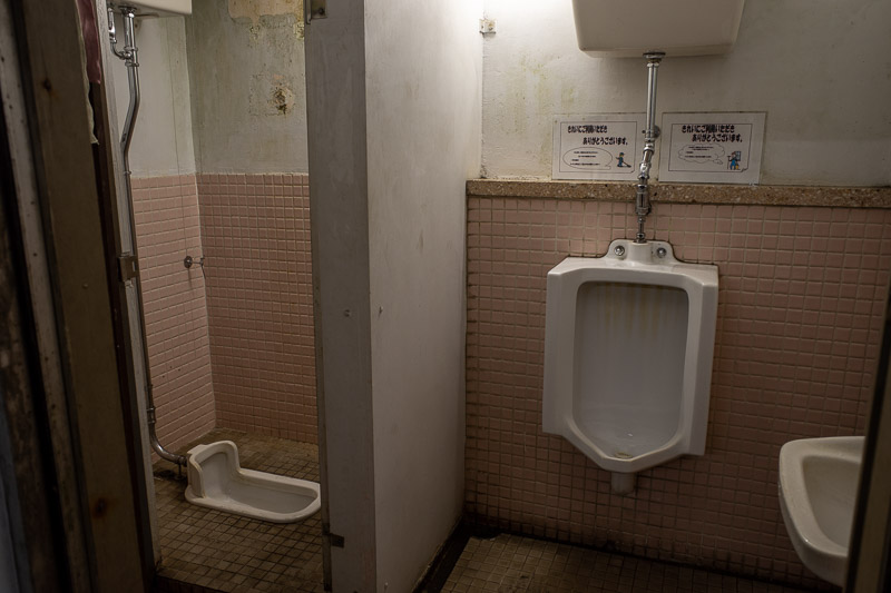 Japan for the 9th time - Oct and Nov 2019 - There is a toilet at the bottom. I have no idea where it drains to. Theres no door on it!