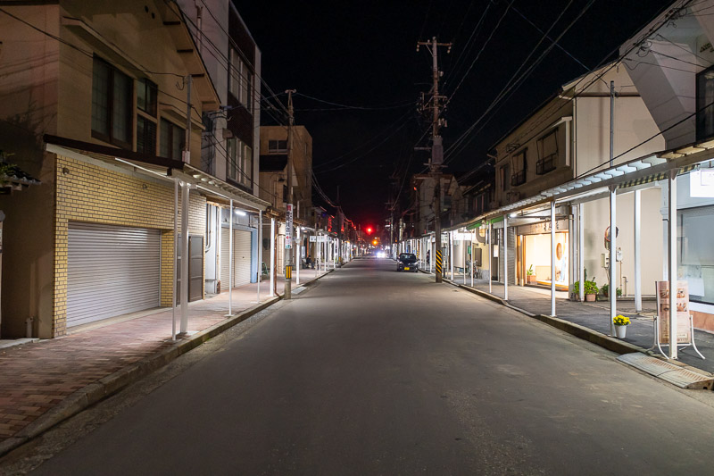 Japan-Niigata-Food - This is now officially the quietest street in the world.